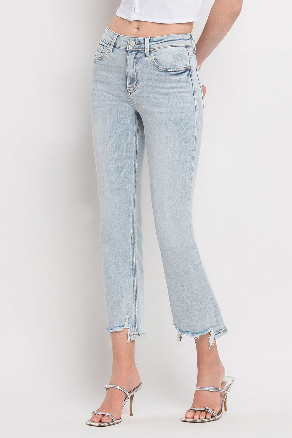 Lovervet High Rise Kick Flare-Amity