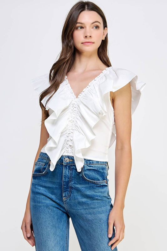 Willow Poplin Sleeveless Top