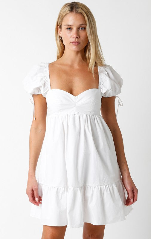 Wren Babydoll Tie Dress