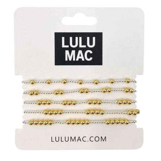 LULU MAC Gold Bracelet Set