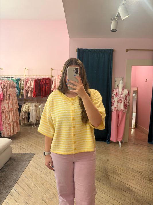 Kourtney Striped Cardigan