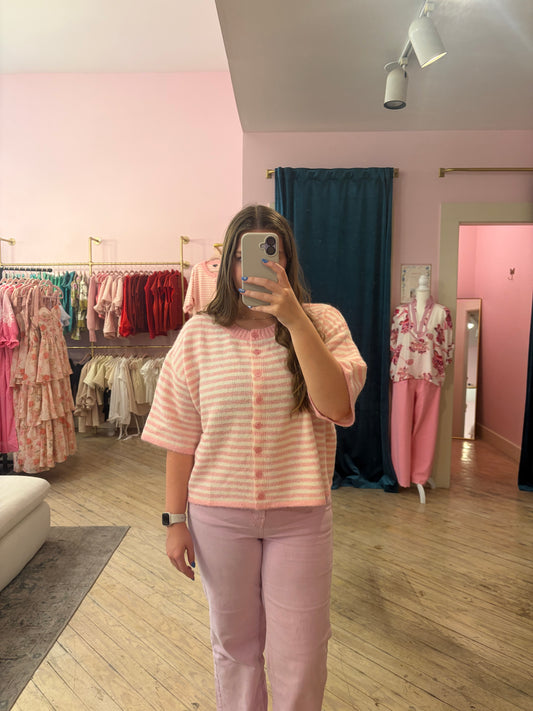 Khloe Striped Cardigan