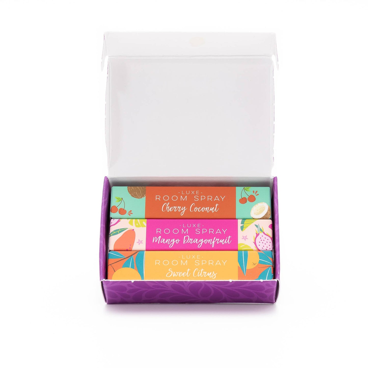 Mini Room Spray Sampler Pack of 3: Sweet & Fruity