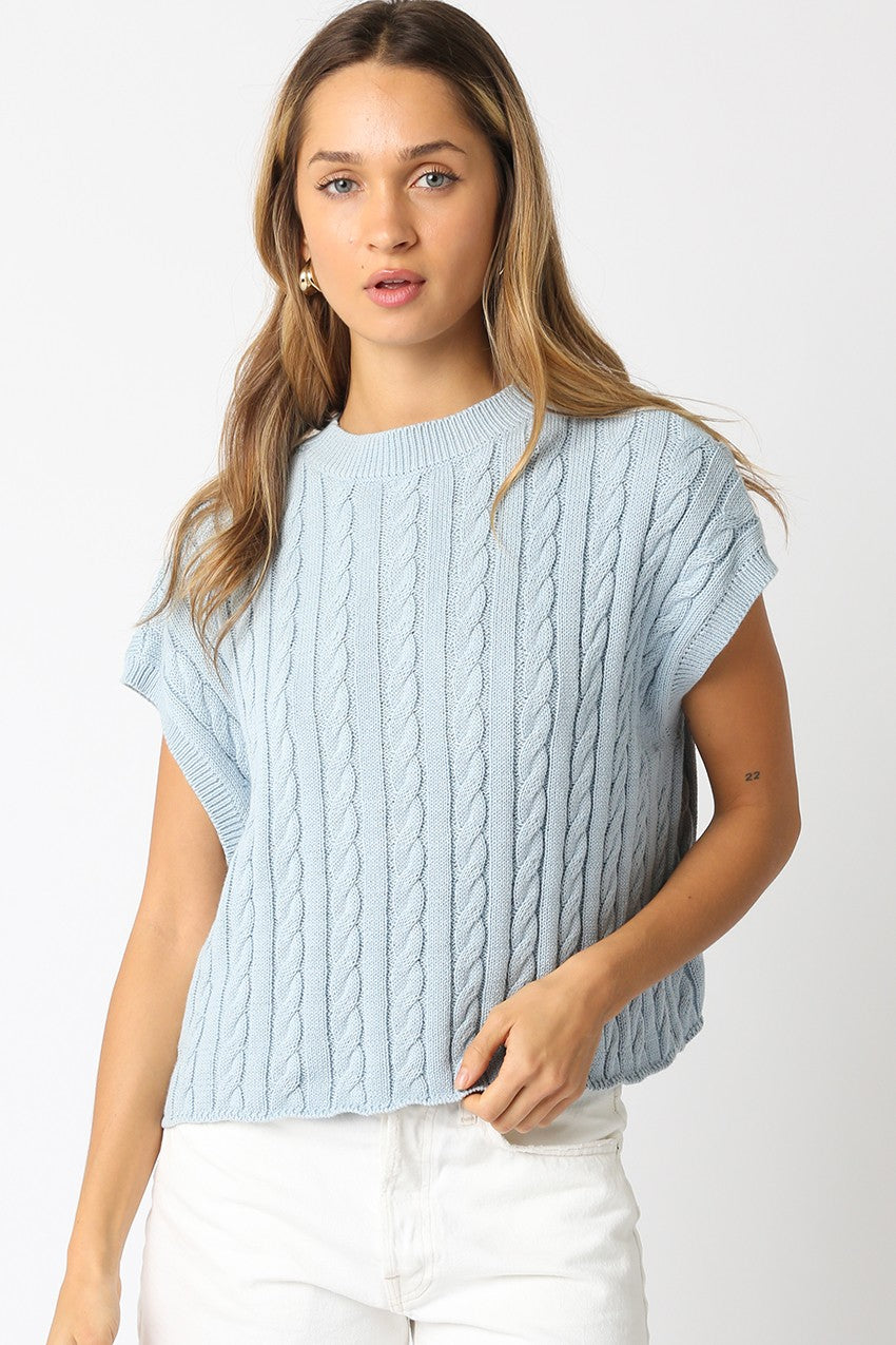 Chambray Top