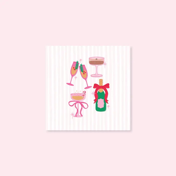 Pop, Fizz, Clink Cocktail Napkins